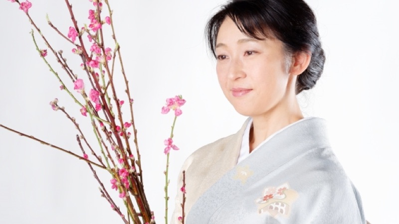 Ikebana Flower arrangement